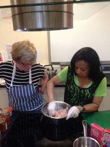 Kebab lesson at BCA kitchen1